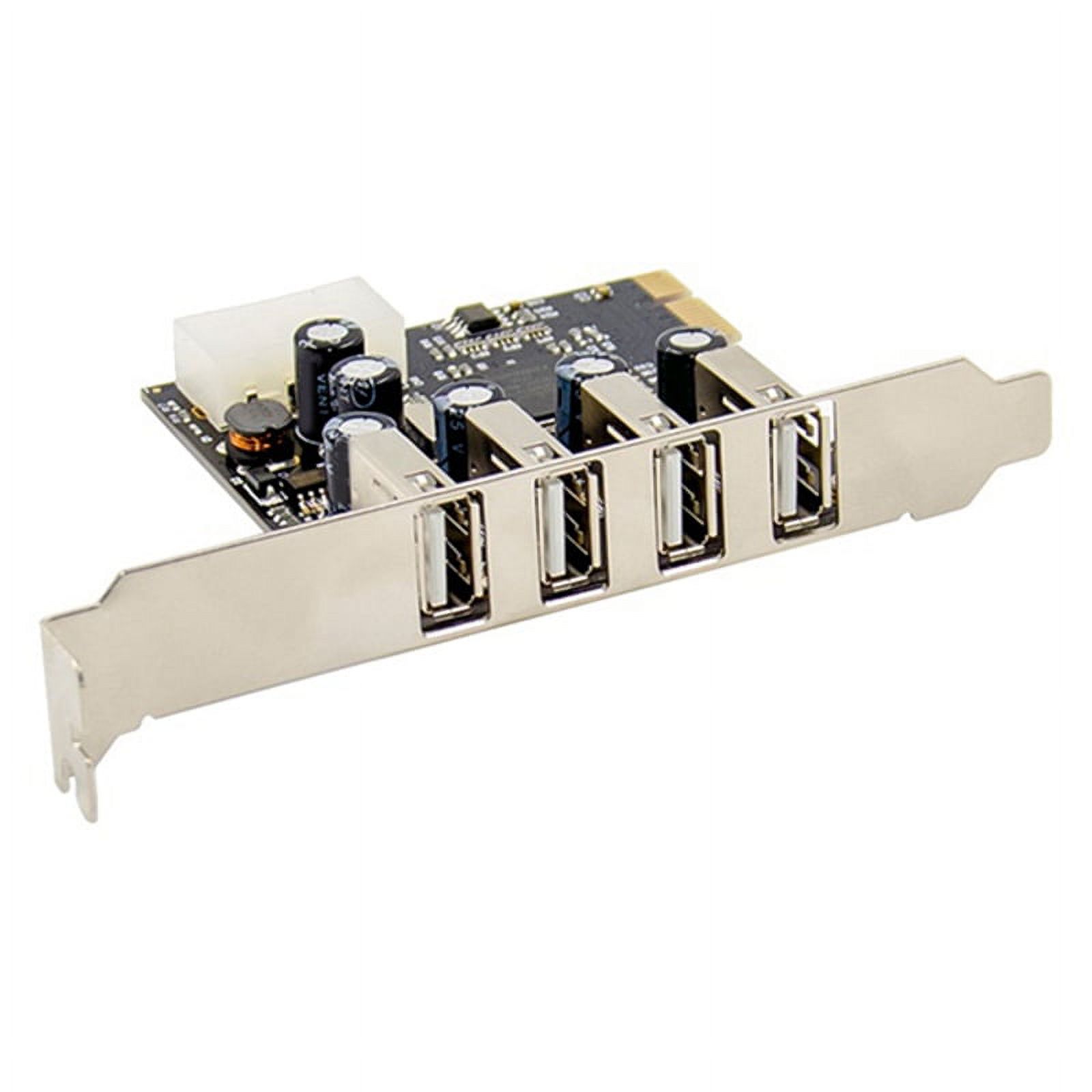 Scheda Adattatore PCI-E A 4 Porte USB 2.0 H&D Hyaline&Dora Con Chipset MCS9990