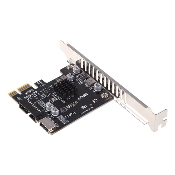 PCI-E to USB3.0 Type-E Front Panel Internal Expansion Card PCI for Express X16 to USB3 19P Type C Front Adapter