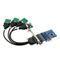 thumbnail image 1 of PCI Expansion 4 Ports RS422 RS485 Expansion Card PCI-E To -422 -485 Multi-Serial Card Industrial Protector,1 x Expansion Card,As Shown, 1 of 6