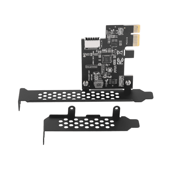 PCI Express 2.0 X1 USB 3.2 Gen1 TYPE-E Add on Card PCIe Front Type-C Adapter Riser USB3.1 A-KEY 5Gb Expansion
