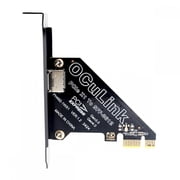 PCI-Express 4.0 PCIE 1x to Oculink SFF-8612 SFF-8611 Host Card for U.2 SSD eGPU External Graphics Card Dock