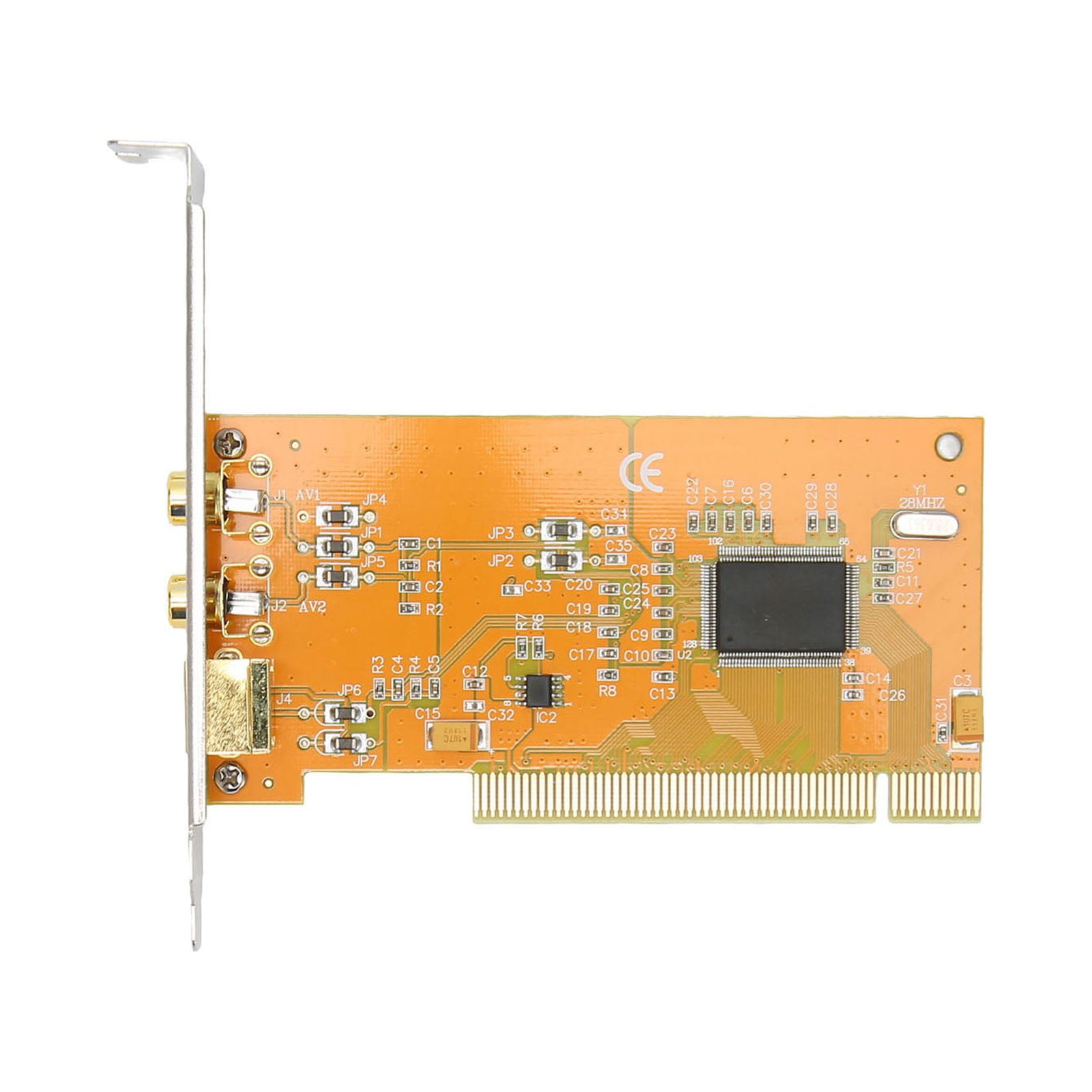 PCI Express Capture Card 640x480 Resolution Clear Picture Quality Plug and Play PCIe Capture