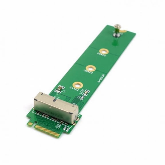 PCI Express PCI-E 4X M.2 NGFF M-Key to 12Pin+16Pin Contacts SSD Convert Card for 2013 2014 2015 2016 2017 Mac A1493 A1502 A1465 A1466