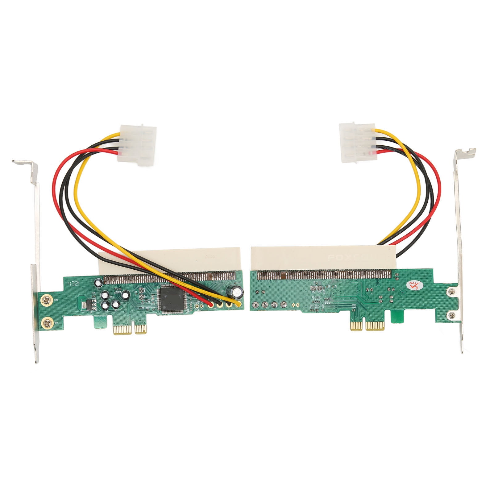 PCI Express To PCI Adapter Card, PCI Express Adapter 4 Pin Power Connection High Stability For