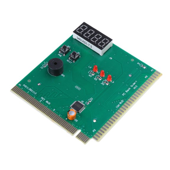 PCI & ISA Motherboard Tester Diagnostics LCD 4-Digit PC Debug Post Card Analyzer