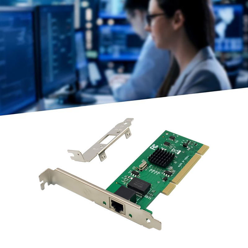 PCI RC82540EM Single Electrical Port Network Card RJ45 1000Mbps