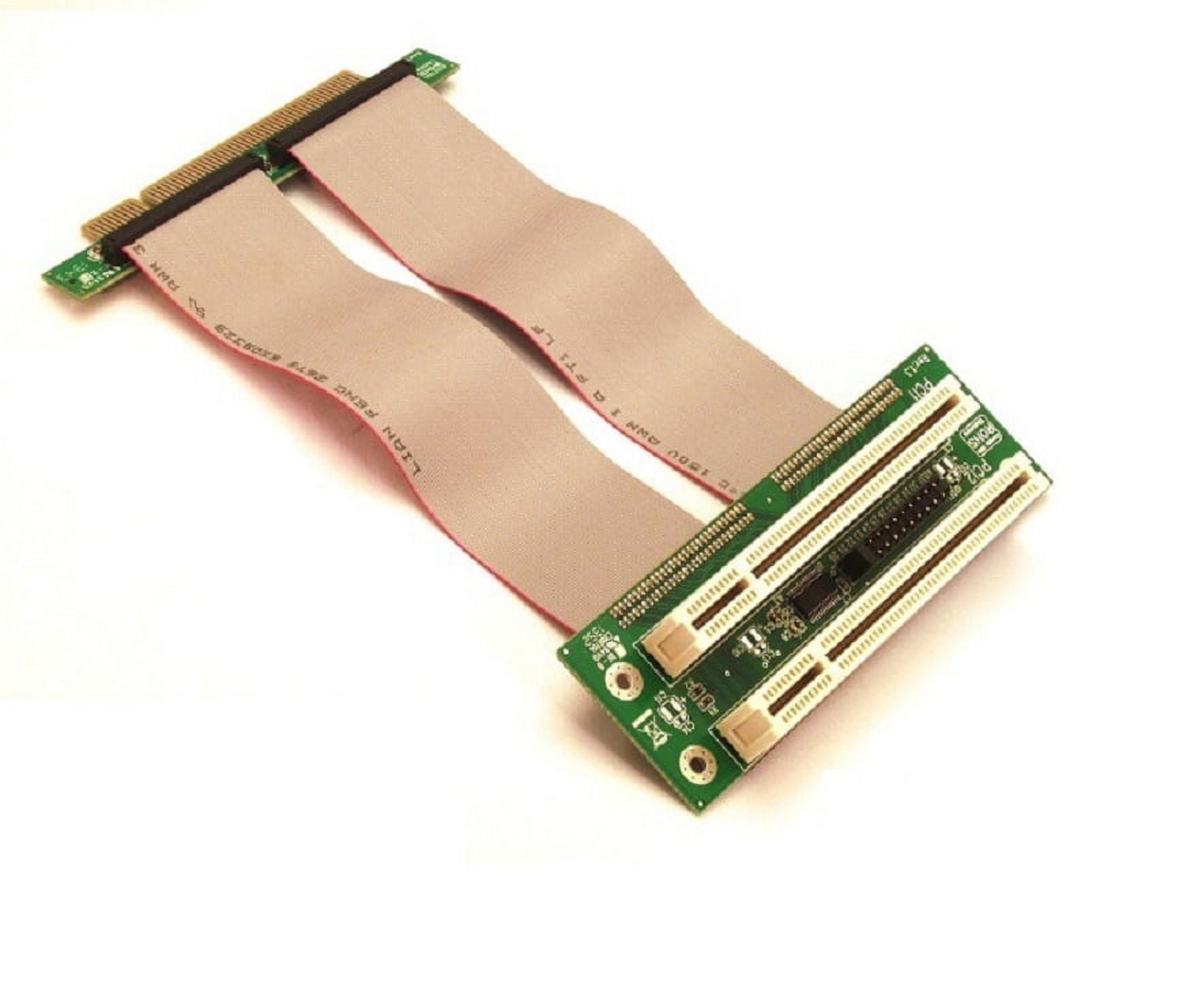 PCI Riser 32Bit to Dual PCI Slot with Flex Crypto Mining Cable - Walmart.com
