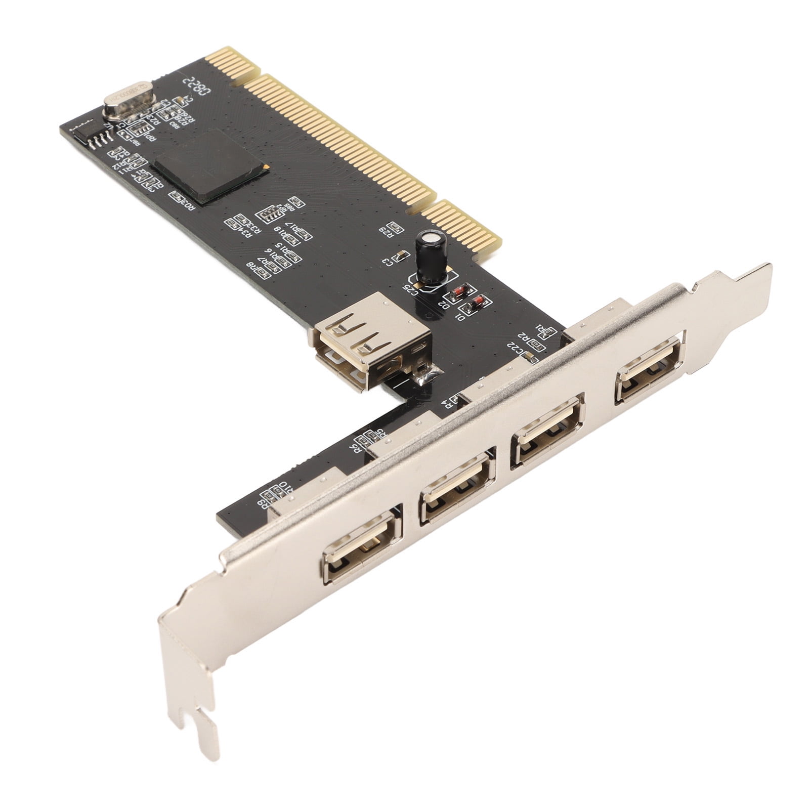 PCI To USB 2.0 5 Port Expansion Card, Plug And Play 480Mbps PCI To USB2