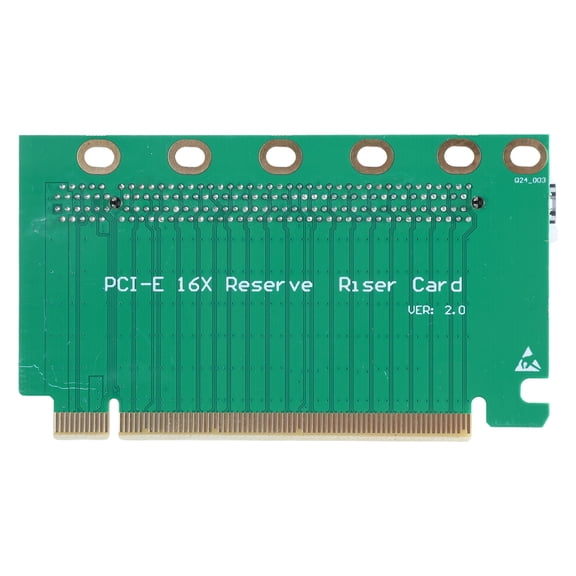 PCIE 16X 90 Degree Adapters Risers Card PCIExpress for Small 1U Computer Server Special Chassises
