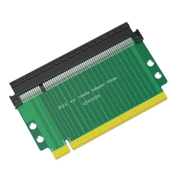 PCIE 180 Degree Angle PCIE 4.0 16X Extenders Protector Risers Adapters Card