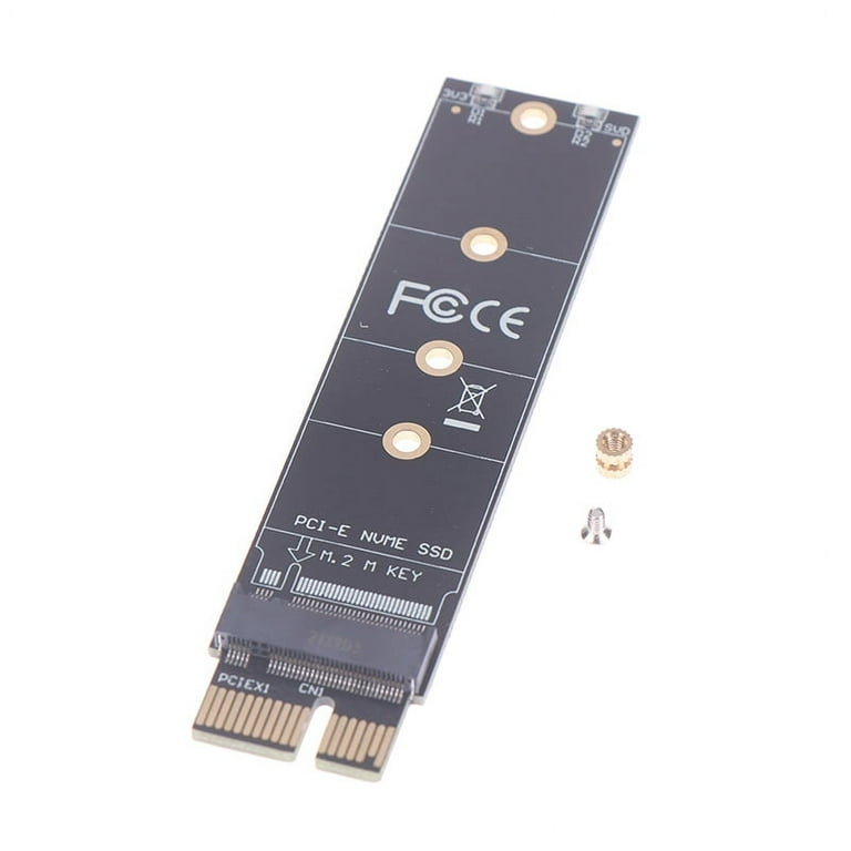 PCIE x1 to NVMe PCIe x4 x2 NGFF SSD adapter