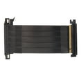 thumbnail image 1 of PCIE 4.0 X16 Riser Cable High Speed Flexible Double Sided 180 Degree GPU Extension Cable for RTX 4090 for RX 7900 XT, 1 of 8