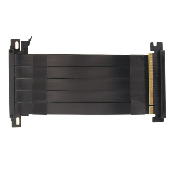 PCIE 4.0 X16 Riser Cable High Speed Flexible Double Sided 180 Degree GPU Extension Cable for RTX 4090 for RX 7900 XT