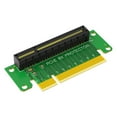 thumbnail image 1 of PCIE 8X 90 Degree Adapter Risers Card PCIE 90 Degree Right Angled Risers Adapter Card for 1U Computer Server Chassis, 1 of 8