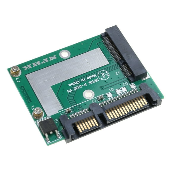 PCIE Adapter mSATA to 2.5in SATA3 Converter Module 6Gbps Fast Integrates Drive into Laptops