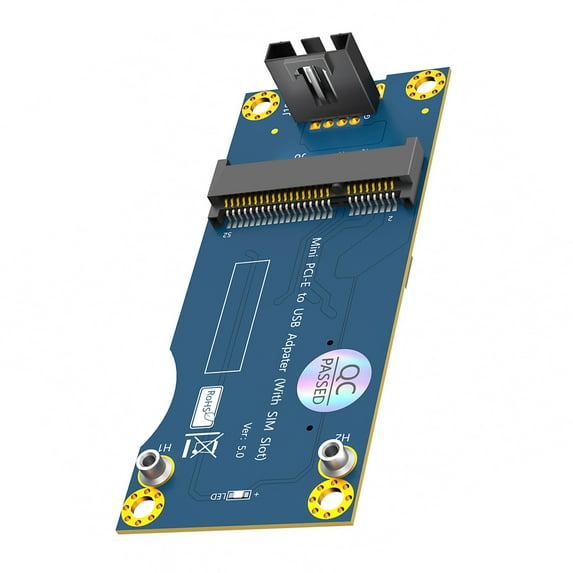 PCIE Adapter with Card Slot PCIE to USB 2.0 With Card Holder WWAN/LTE Module Assembly for Office and Travel