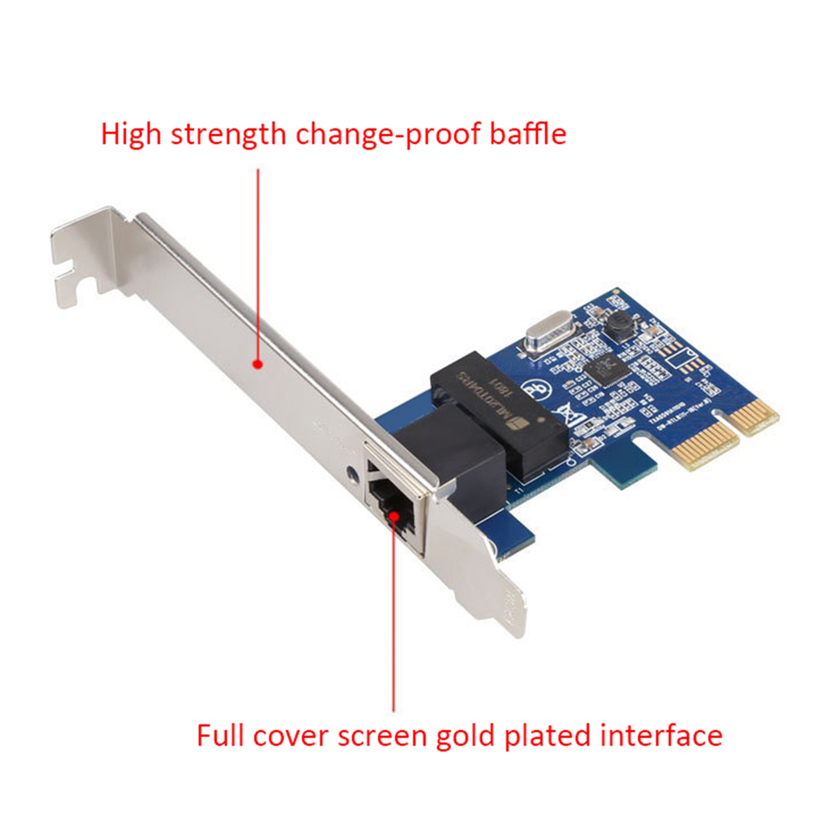 PCIE Gigabit Network Card LAN Network Controller Card RTL8111F Chip