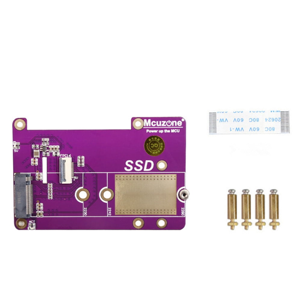 PCIE NVMe SSD Expansion Board for Raspberry Pi 5 Boot System from NVMe