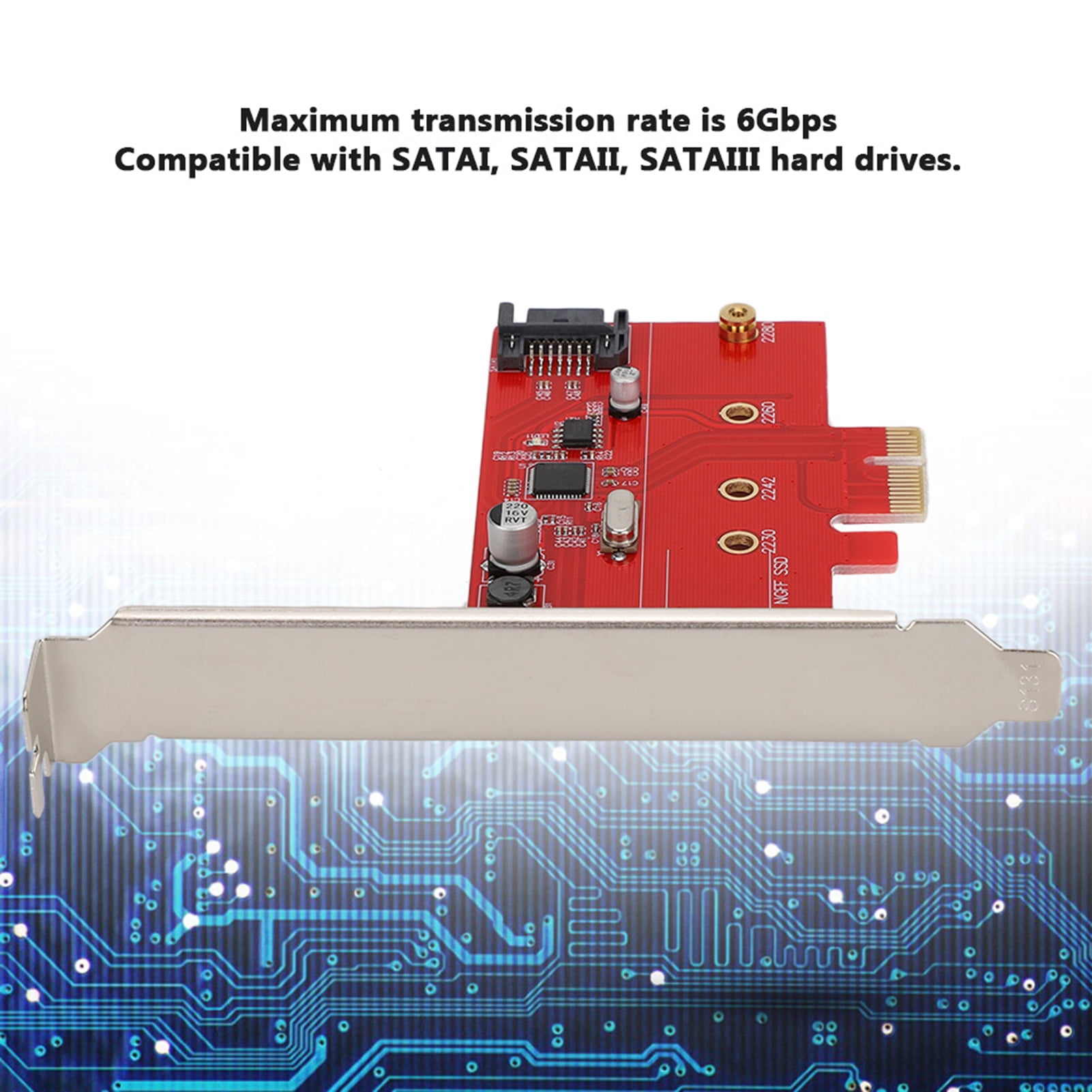 PCIE To M 2 SSD Expansion Card 6Gbps Support NGFF M 2 Card Riser Card pcie-to-m-2-ssd-expansion-card-6gbps-support-ngff-m-2-card-riser-card