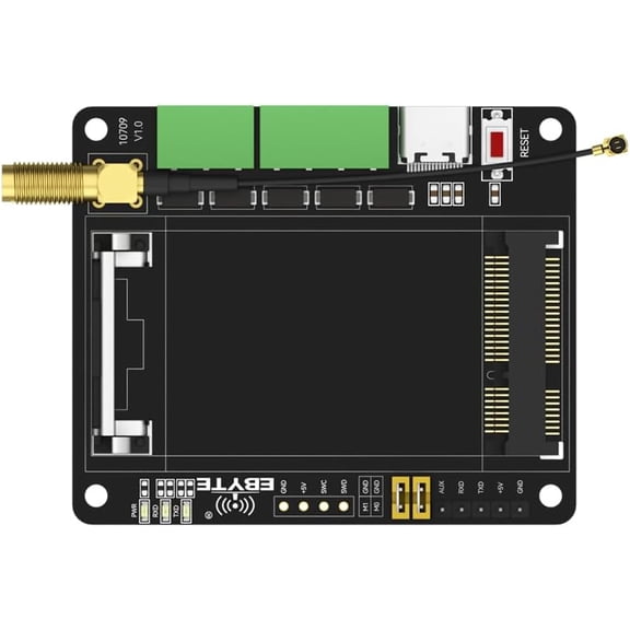 PCIE Transfer Test Board for 230/433/470/868/915MHz Lora Wireless Networking Module E15-PCIE-T1 RS485 RS232 USB