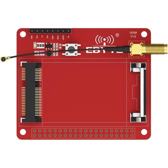 PCIE Transfer Test Board for SX1302 LoRa LoRaWAN Gateway PCIE 230/433/470/868/915MHz E15-LW-T1 SMA Antenna Interface