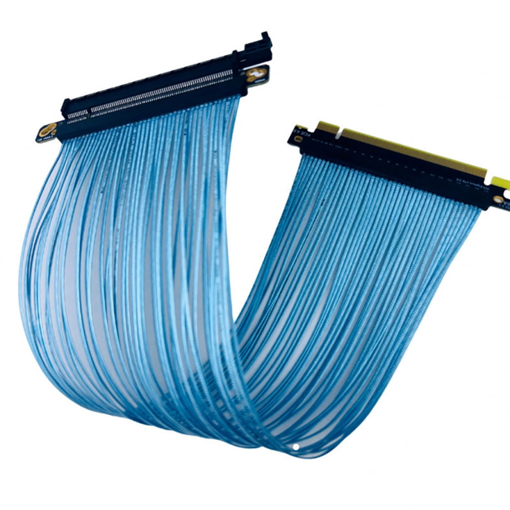 Computer Graphics Card Cable Full Speed PCIE x16 Cable GPU Extension Wire 32GB\S For Structure ...