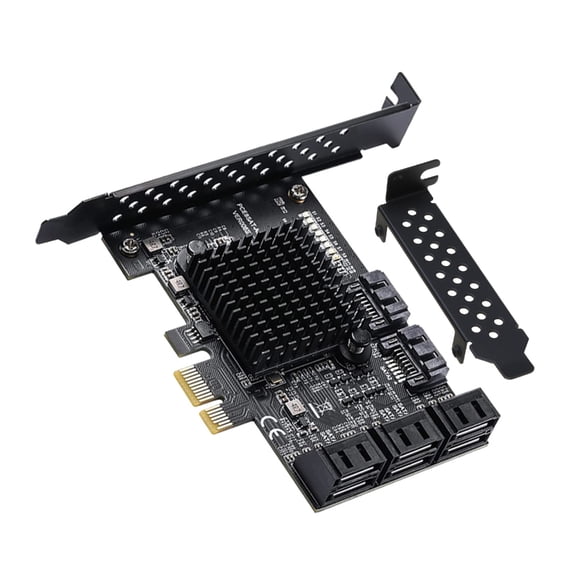 PCIE to 8Port SATA3.0 Controller Expansion Board 8-Port SATA3.0 Interface