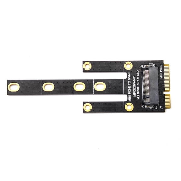 PCIE to M Key Disk Adapter PCIE to M Key Converter Risers Board Expansion Card for 2230 2242 2260 2280 Disk