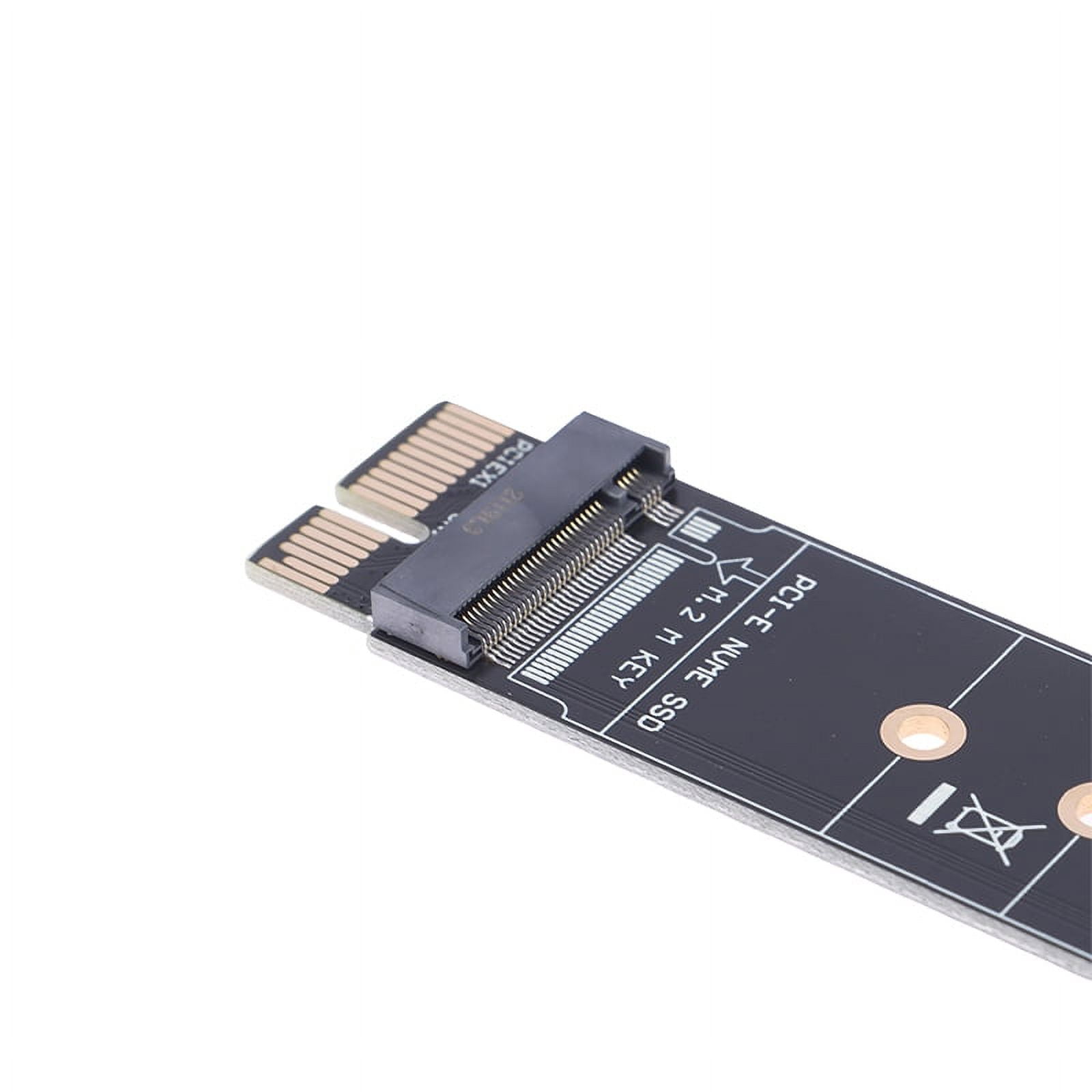 PCIE to M2 Adapter NVMe SSD M2 PCIE X1 Raiser PCI-E PCI Express M Key ...