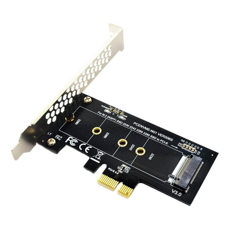 Adaptateur PCI Express pour 1 SSD M2 NVMe (mode PCIe) - Achat