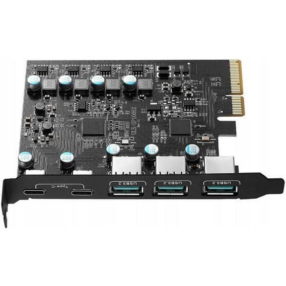 PCIE to Type-C expansion card USB3.2 20Gbps driver-free desktop computer adapter card
