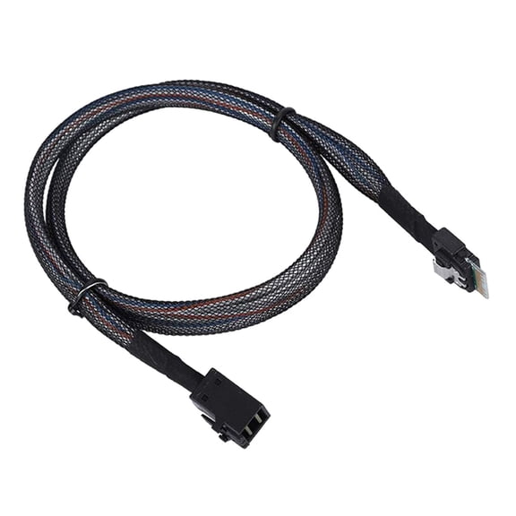 PCIE4.0 Slimline SFF8654 4i 38P to SFF8643 Cable for Enhances Data Storage Solution AC30v Voltages
