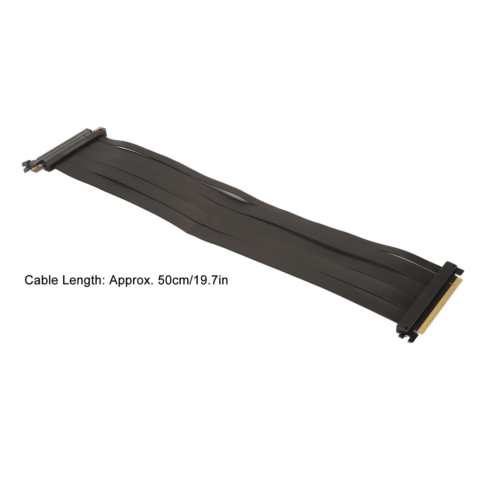 PCIE4.0 X16 Extension Cable 180 Degree High Speed GPU Extension Cable ...