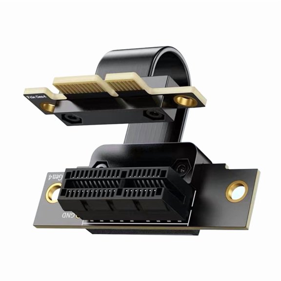 PCIE4.0X1 Extension Wireless Network Card Mini Slot DMA Board Boot Card Adapter Cable Sound Card Acquisition Card 20CM