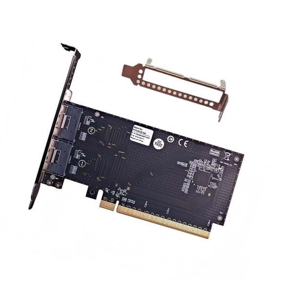 PCIExpress 16X To SFF 8654 Expansion Enables 64Gbps Data Transfer For Gaming And Storage Needs