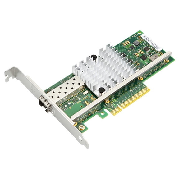 PCIExpress 8X 10Gbps Ethernet Card For Servers And Desktops Featuring SFP+ Interfaces Enhanceds Data Transfer