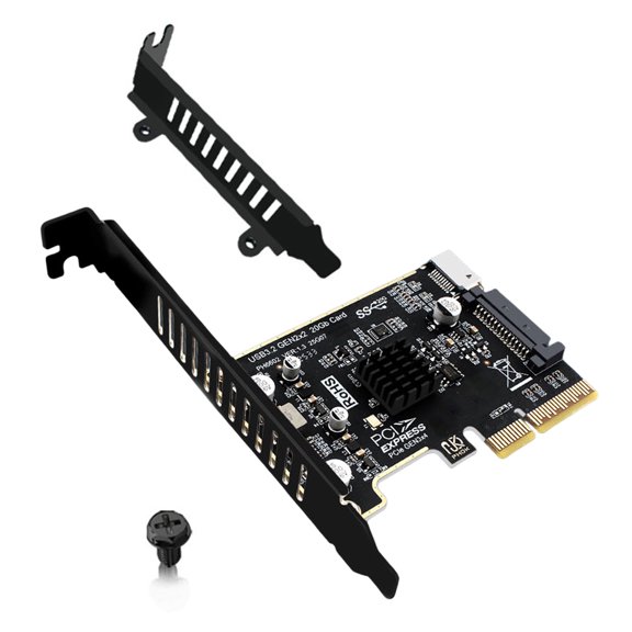 PCIExpress X16 Compatible USB Type E Card Easy Installation For Fast Speed Data Transmission