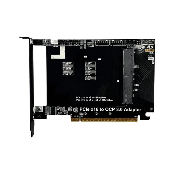 PCIe 4.0 X16 to Gen-Z 4C+/SFF-TA-1002 Adapter Card Support OCP NIC 3.0 External Chassis PCIe X16 Expansion Card
