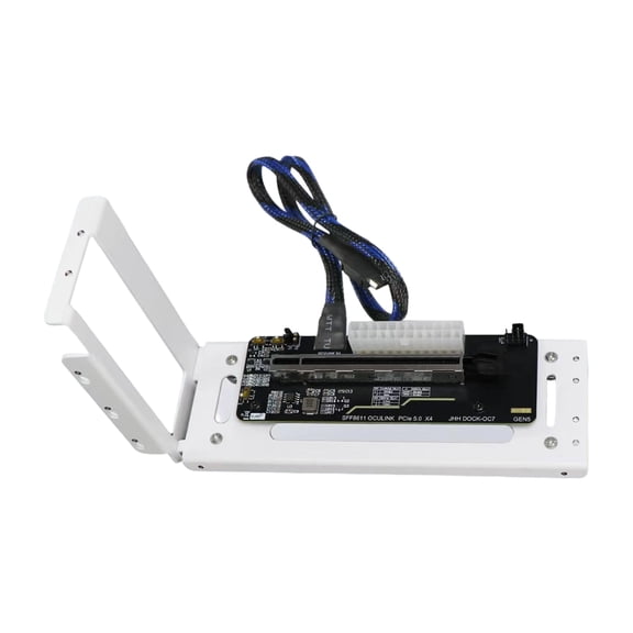 PCIe 5.0 DOCK OC7 128GB/s Laptop External Graphics Card Gaming GPU Dock NVMe to SFF8612 GPU Card