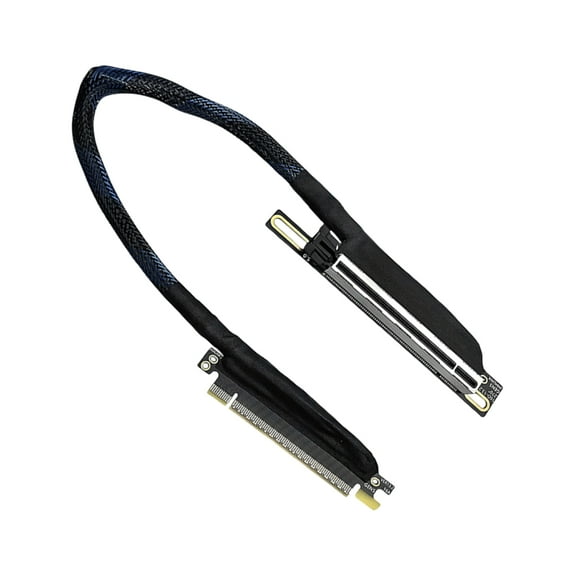 PCIe 5.0 X16 Extension Cable 270° Bend High Conductivity Shielded Line