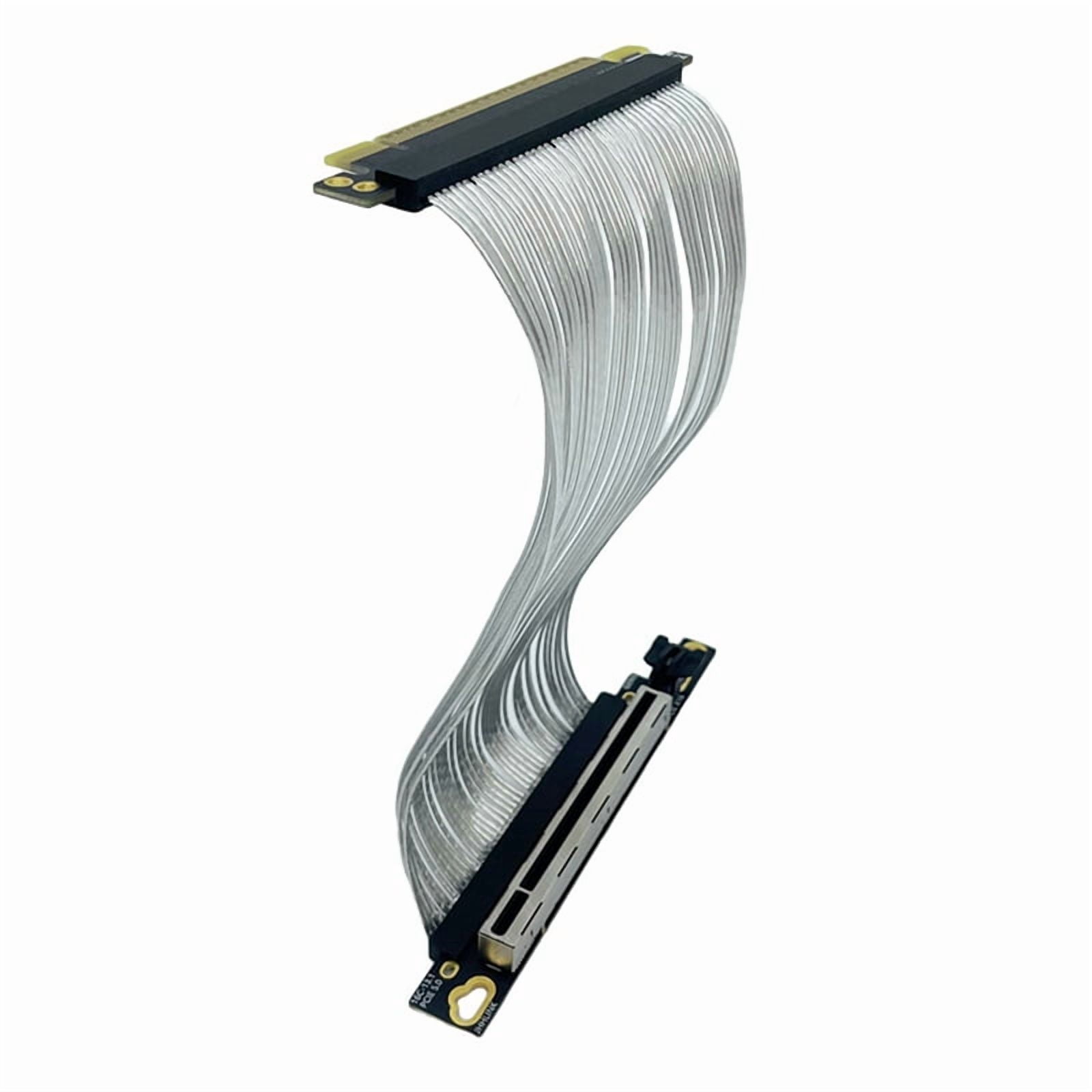 PCIe 5.0 X16 GPU Graphics Card Extension Cable PCI-E 5.0 Gen5 64GB/S ...