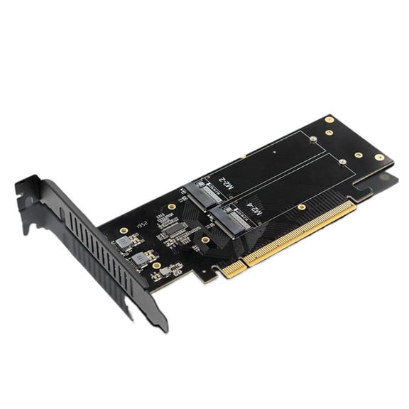 PCIe 5.0 X16 NVMe HDDs Expansion Card RAIDs 0/1/5 And 4 Drive Capacity For Enhances Systems