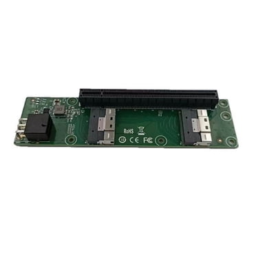 ADT F36B F37B D8S PCI E 4.0 X16 To X8 MCIO Bifurcation Adapter Riser Card