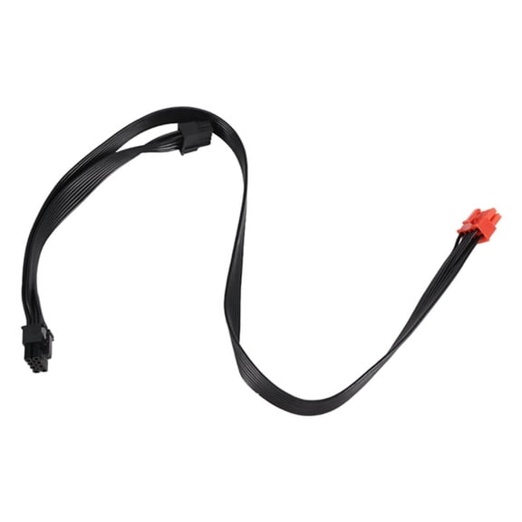 PCIe 8Pin to Dual 8Pin Power Cable PCI Express GPU 8Pin to 2 Port 6+2Pin for TT Toughpower 1000W 1200W 1500W,1 * 8Pin to Dual 6+2pin Power supply Cable,Black & red
