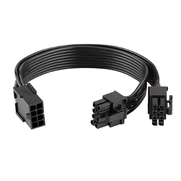 PCIe 8pin To Two 6+2Pin Power Cable PCIe 8Pin 1 to 2 Spliter For RM1000 RM850 RM750 RM650 RM550