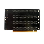 PCIe-Bifurcation x16 to X4X4X4X4 SATA Power Supply Gen3 Split Card Splitter Card