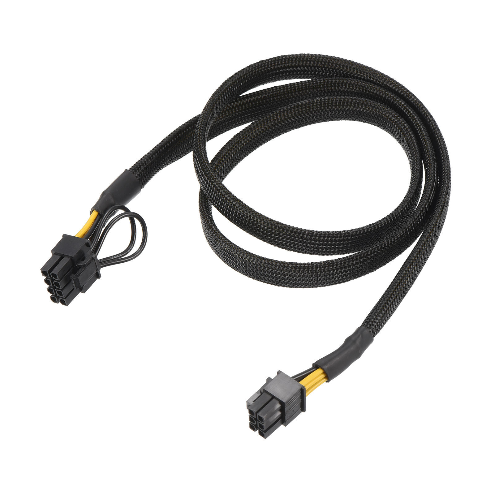 PCIe Cable 6 Pin Male to 8 Pin (6+2) Male GPU Cable Extension PCI