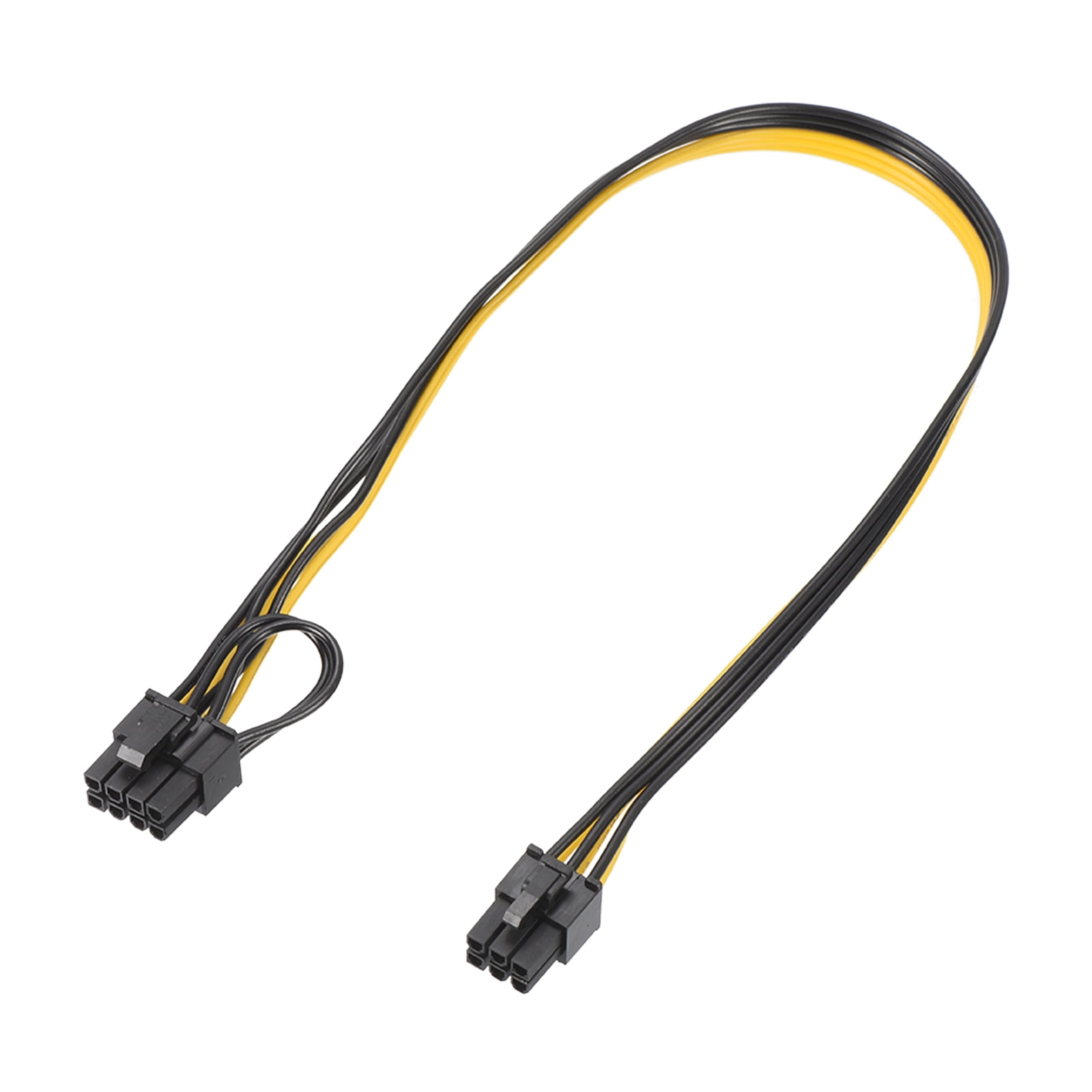 PCIe Cable 6 Pin Male to 8 Pin (6+2) Male GPU Power Supply Cable PCI