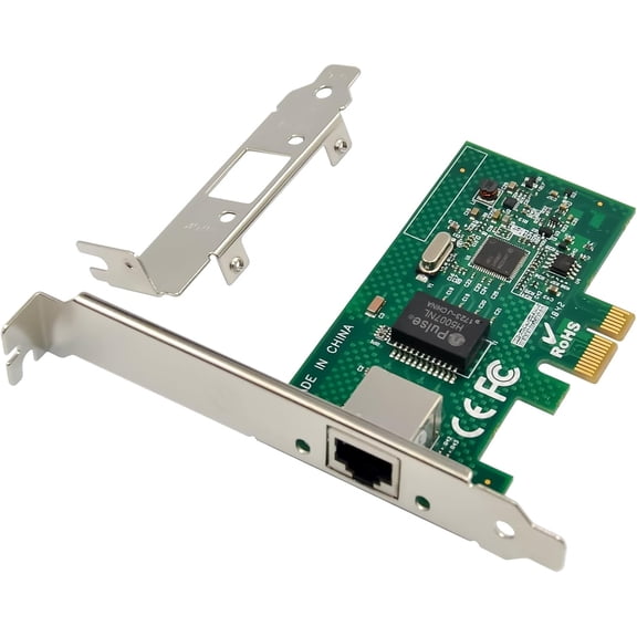 PCIe Gigabit Network Card 1000M PCI Express Ethernet Adapter with Intel I210AT LAN NIC Card for Support PXE for Windows/Windows Server/Linux(Lightning Protection Design) (ST729)