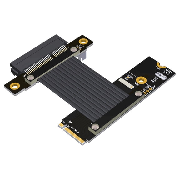 PCIe NVME Cable For PCIe GPU Capturing Card Extender GPU Adapter Fast Speed Data Transfer 64Gbps Replacement
